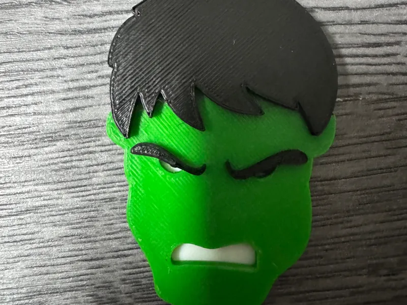 HULK face keychain marvel halloween brelok 