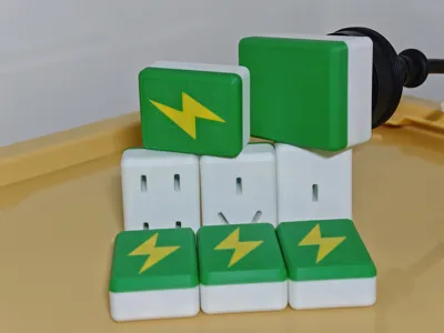 Electric Mahjong Refrigerator Magnet