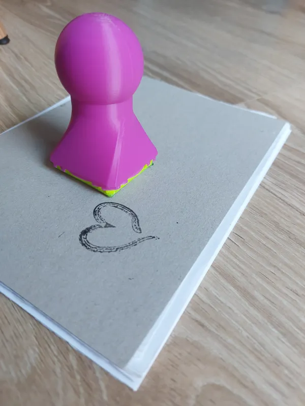 TPU stamps with handle - printable without support