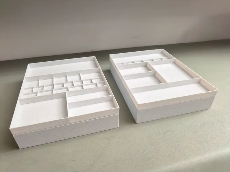 可叠加的抽屉收纳盒