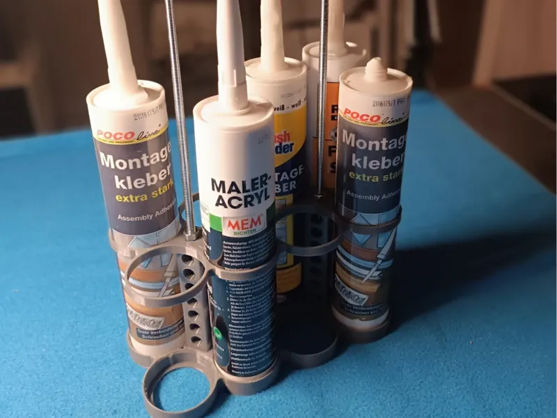 Kartuschenhalter für 8x Silikonkartuschen