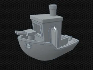3d Benchy with turret