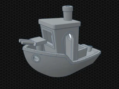 3d Benchy with turret