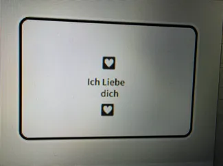 Ich liebe dich