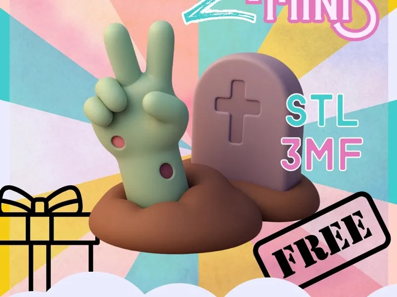 Peace Zombie for Free Z-Minis