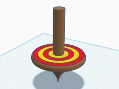 Spinning top fidget