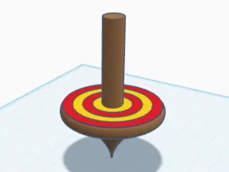 Spinning top fidget