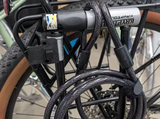 Rear Rack Bike Mount for Kryptonite U-Lock