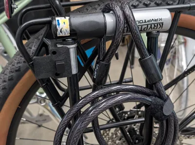 Rear Rack Bike Mount for Kryptonite U-Lock