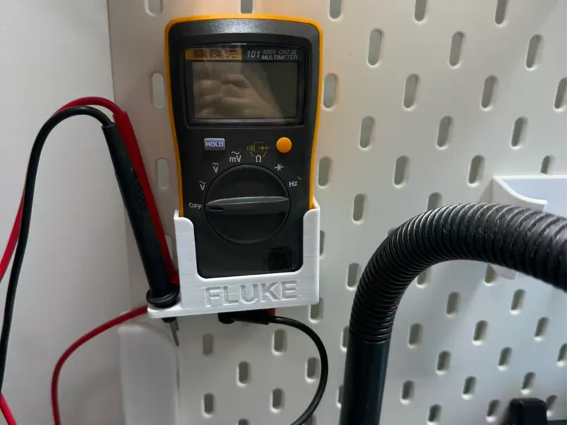 宜家洞洞板兼容 福禄克FLUKE万用表收纳盒