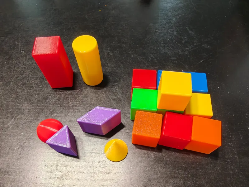 积木 数学教具 几何模型 立体模型