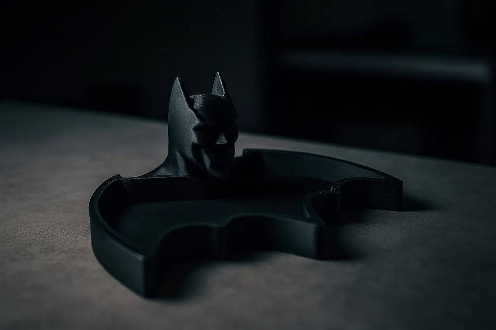 Batman Catchall Tray - Desk Organizer Dark Knight - Free 3D Print