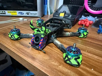 DJI O4 Pro Mount as well as TPU Insert