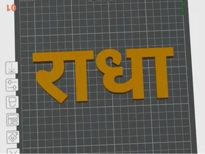 Multi-Font 3D Text Generator