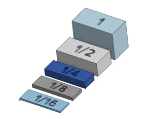 Spacer Blocks in freedom units 