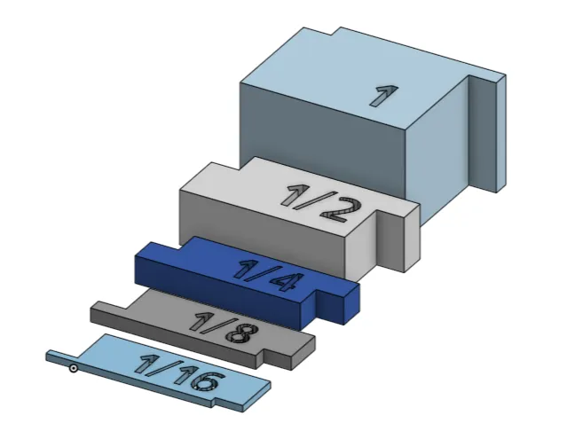 Spacer Blocks with Heights