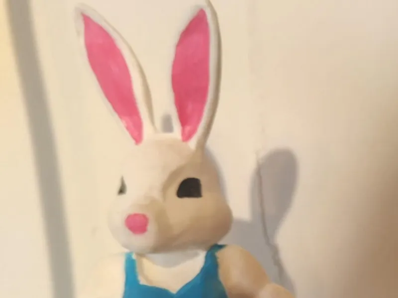 Coneja musculosa geométrica