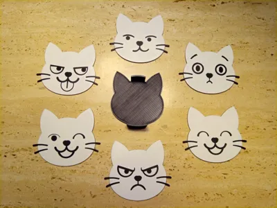 Cat coaster set