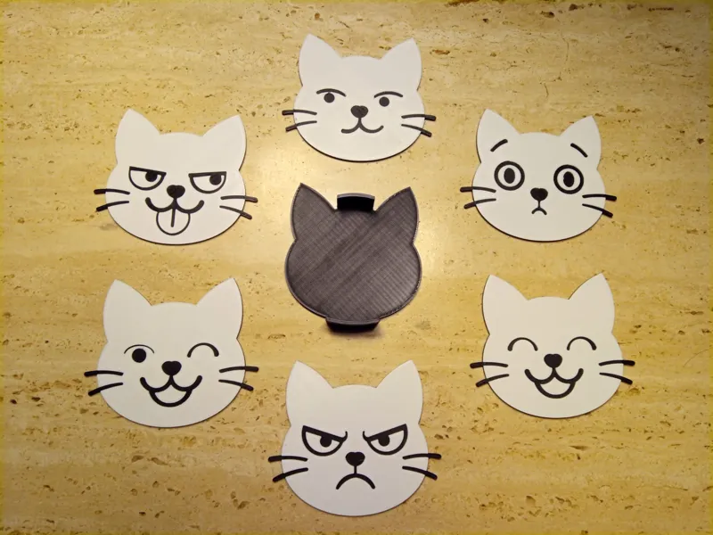 Cat coaster set