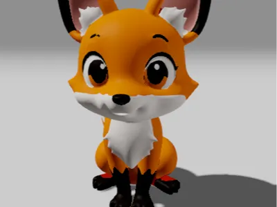 fox to color