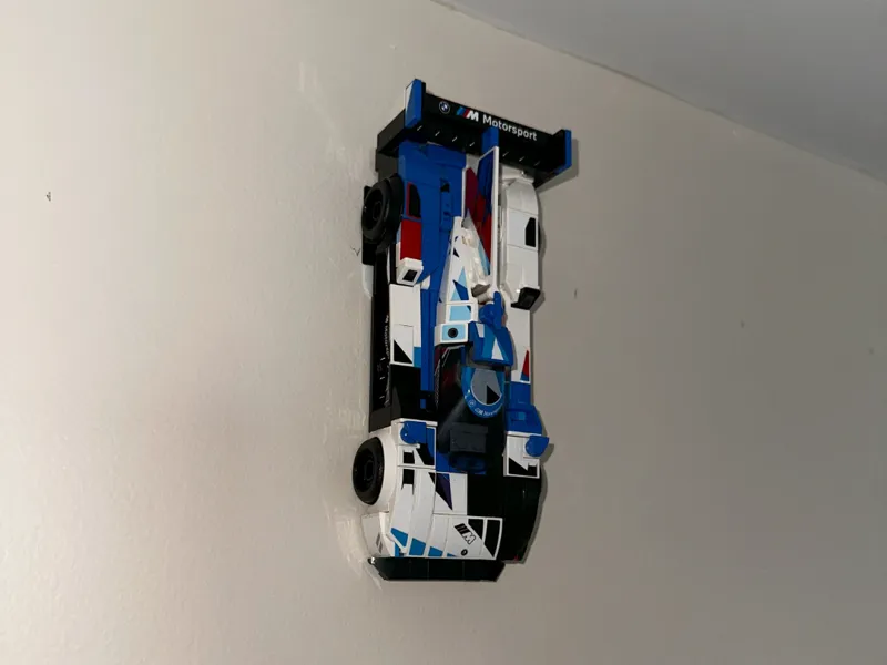 LEGOs Speed Champions wall mount ONLY 4.5g