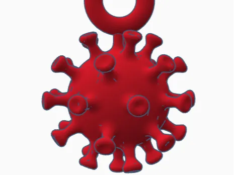 Corona virus keychain(s)