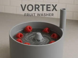 Vortex-Fruit & vegetable washer