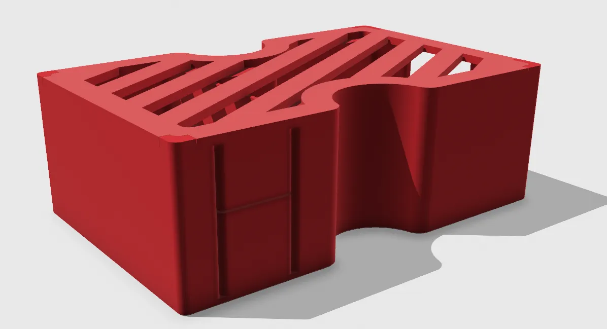 The Sardaukar Commander model tray is taller, the Commander Block TOKEN tray is slightly shorter