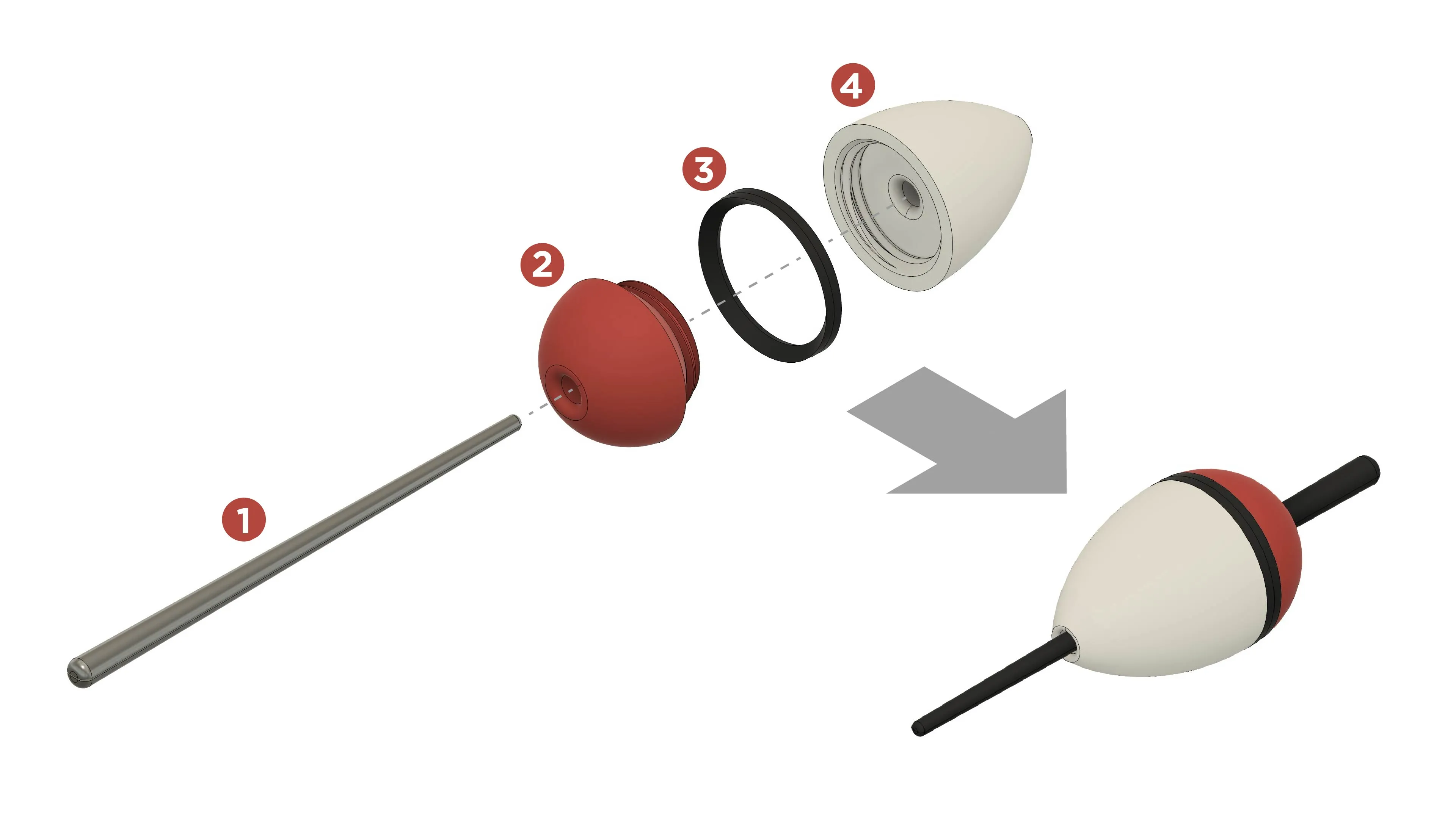 Fishing Bobbers - Free 3D Print Model - MakerWorld