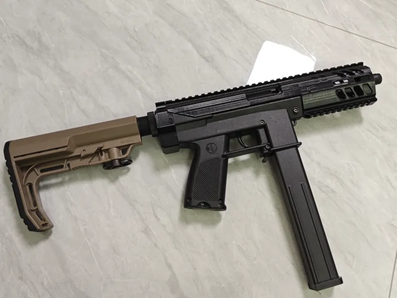 悍迪TEC9玩具战术外壳件（含后托转接）
