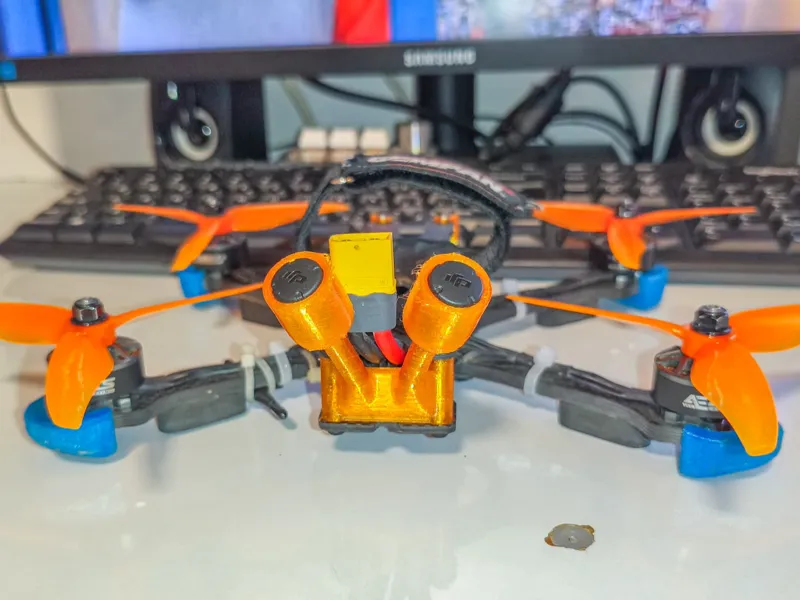 DJI o4 pro air unit mount for Apex Evo