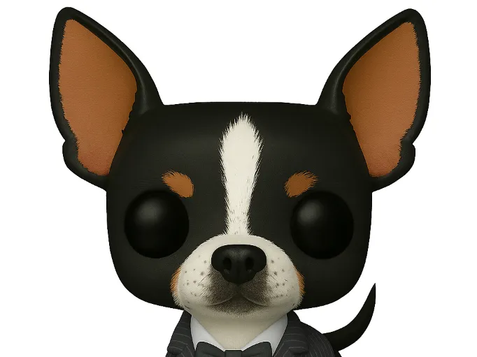 a Dog with a jacket