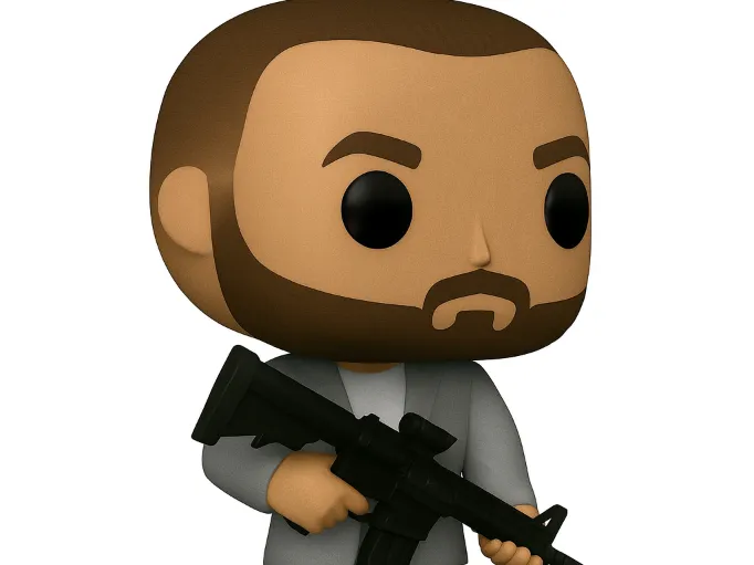 a Man with a gun