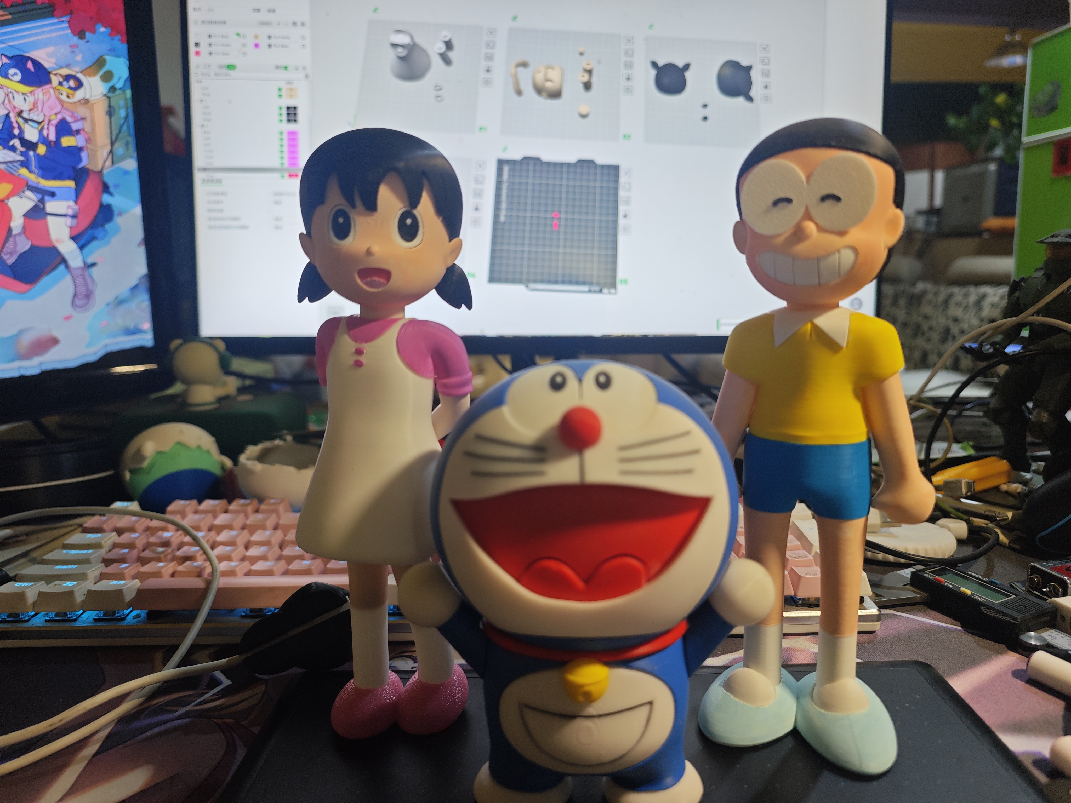Shizuka Minamoto (Multi-color Print Version) - Free 3D Print Model