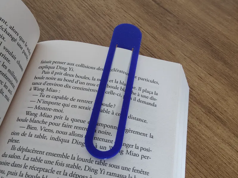 Minimalist Bookmark – quick and easy print
