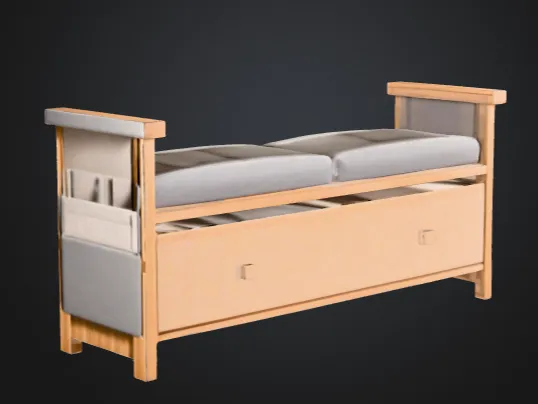 Miniature Storage Bench