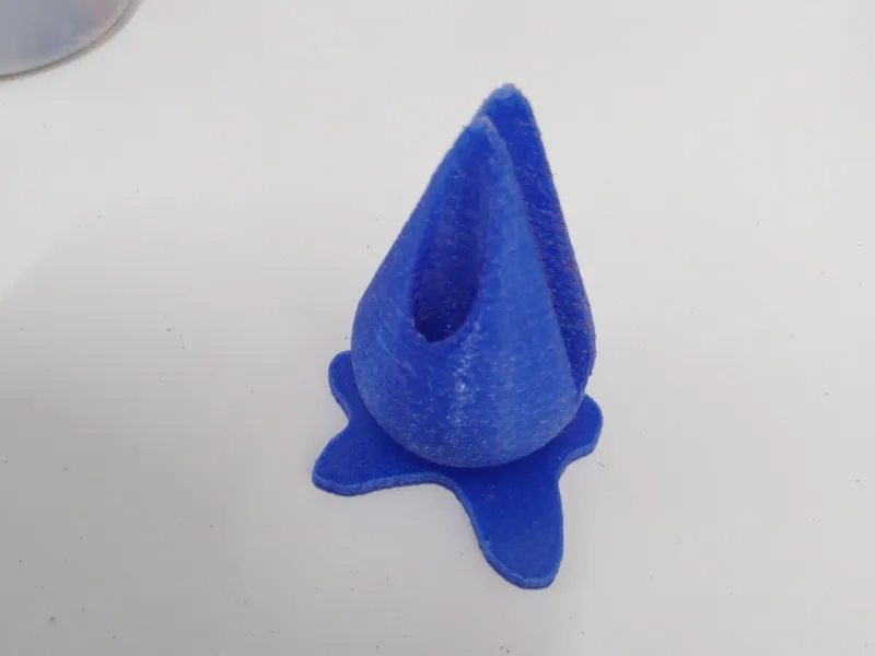 Suporte para papel e caneta, tema gota