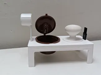 suporte capsula e tamper dolce gusto