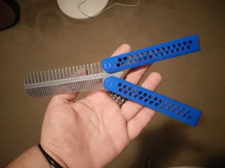 Butterfly Knife Comb
