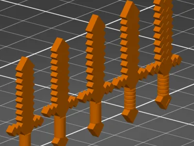 Minecraft LegoCompatible Sword