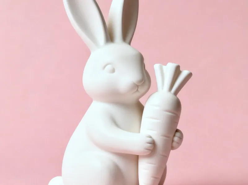 创意 兔子 桌面摆件