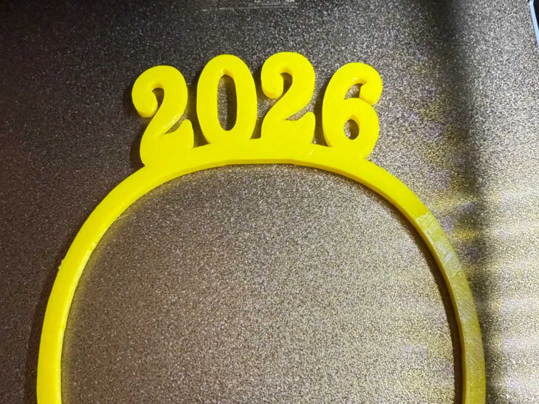 Serre-tête Nouvel An 2026
