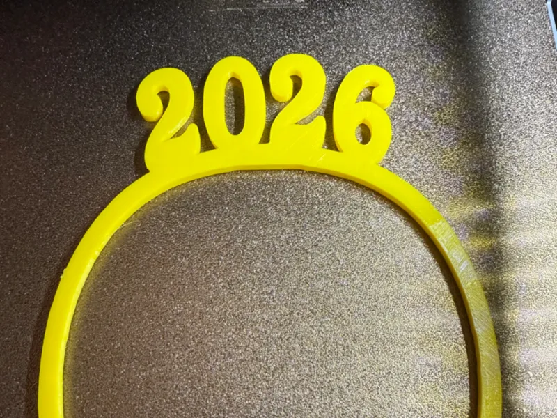 2026 New Years headband