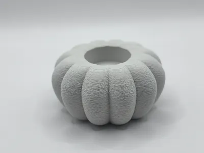 Pumpkin tealight holder model
