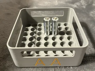 AA-Batteriekasten stapelbar