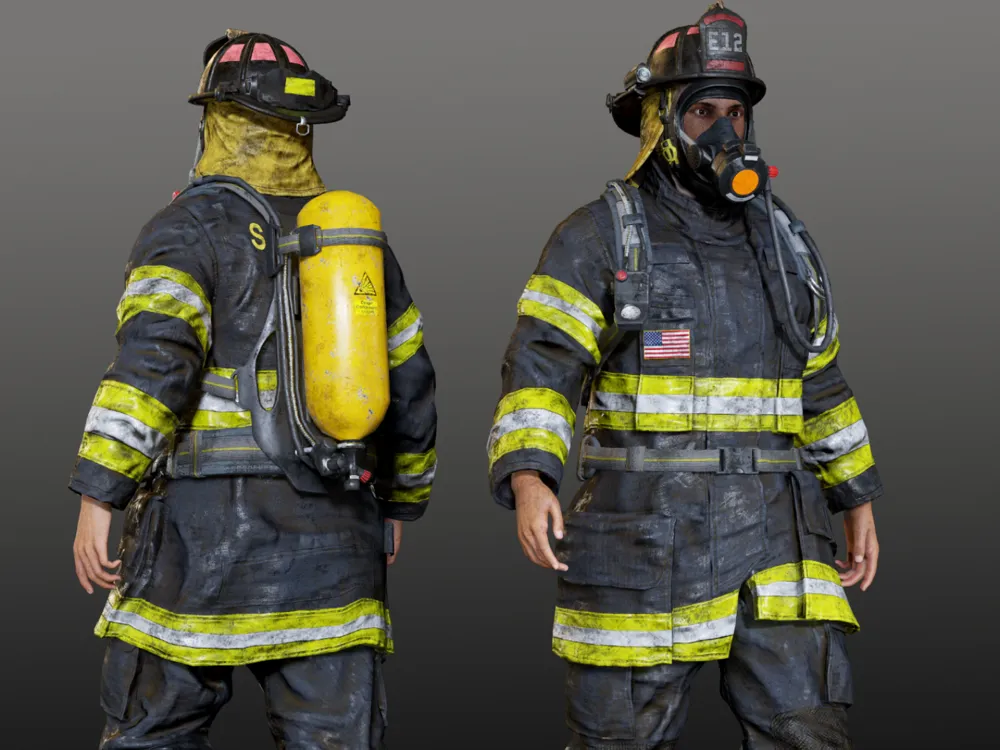 Firefighter by Alex MakerWorld: Download Free 3D Models