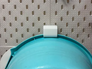 洞洞板脸盆挂钩