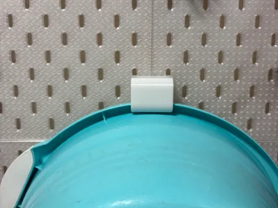 Pegboard Washbasin Hook