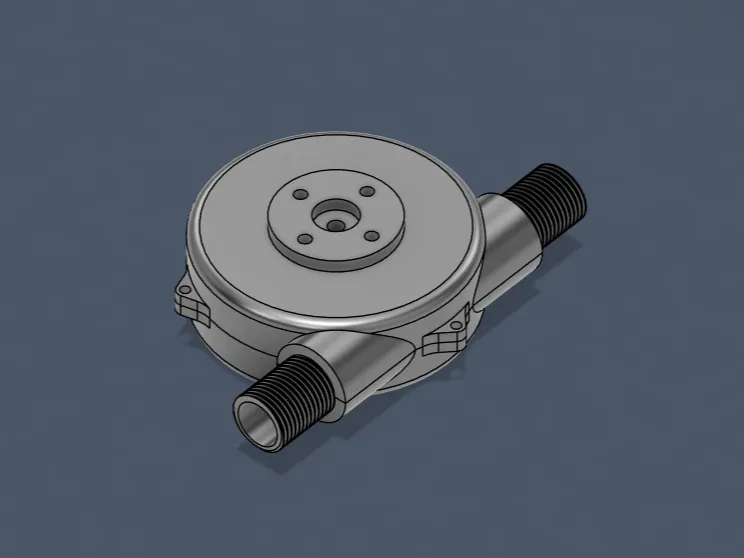 Water Turbine for 775DC Motor