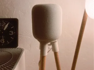 Homepod Stand with Wood Handles
